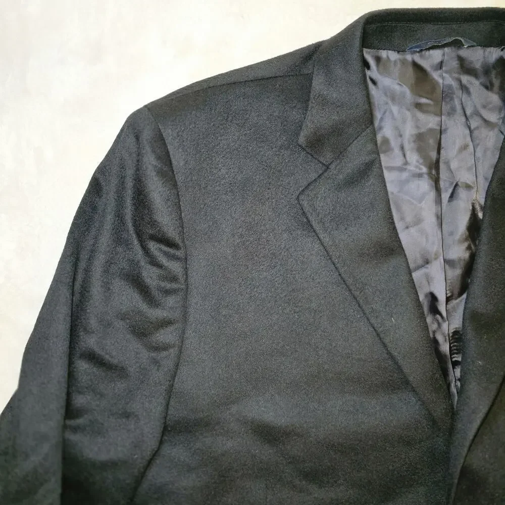 Brooks Brothers Fitzgerald Fit Blazer 48R- 100% Italian Cashmere Tollegno 1900